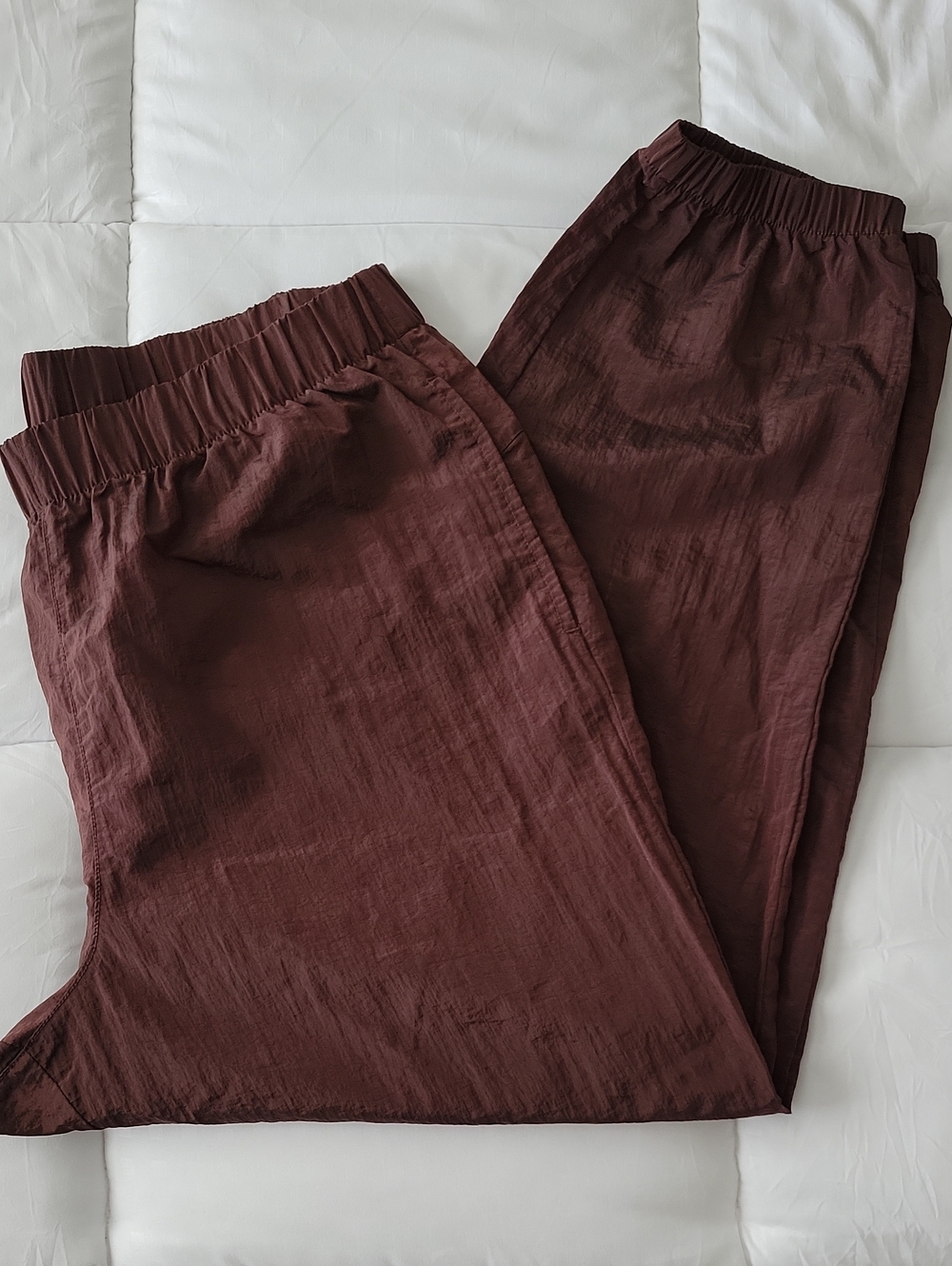 GAP FIT Windbreaker Pants LP Cocoa Great Color Lightweight Like New Condition